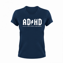 Load image into Gallery viewer, ADHD Highway To Hey Look A Squirrel T-ShirtADHD, funny, Ladies, Mens, Unisex