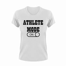 Load image into Gallery viewer, Athlete Mode ON T-Shirtathlete, Ladies, Mens, Mode On, running, sport, Unisex