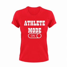 Load image into Gallery viewer, Athlete Mode ON T-Shirtathlete, Ladies, Mens, Mode On, running, sport, Unisex