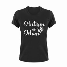 Load image into Gallery viewer, Autism Mom T-Shirtautism, Ladies, Mens, mom, supermom, Unisex