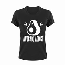 Load image into Gallery viewer, Avocado addict T-Shirtavocado, Ladies, Mens, Unisex