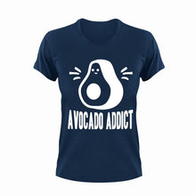 Load image into Gallery viewer, Avocado addict T-Shirtavocado, Ladies, Mens, Unisex