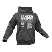 Load image into Gallery viewer, Banker Funny Hoodie - Makes a Great Gift idea for a Friend's Birthday or Christmas