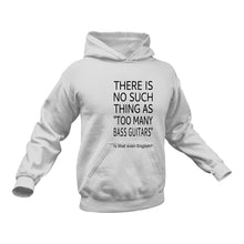 Load image into Gallery viewer, Bass Guitars Hoodie Gift Idea for a Birthday or Christmas Present