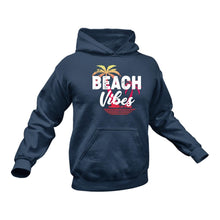 Load image into Gallery viewer, Beach Vibes Cotton Hoodie