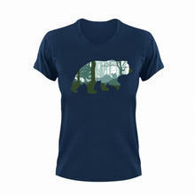 Load image into Gallery viewer, Bear Hunting T-Shirtbear, forest, hunt, hunter, hunting, Ladies, Mens, Unisex, wild