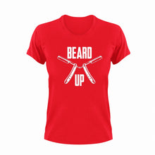 Load image into Gallery viewer, Beard Up Novelty T-Shirtbeard, bearded, facial hair, Ladies, Mens, Unisex