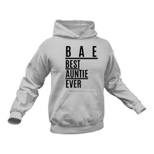 Load image into Gallery viewer, BAE Blessed Auntie Ever Cotton Hoodie