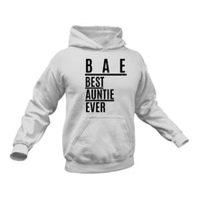 Load image into Gallery viewer, BAE Blessed Auntie Ever Cotton Hoodie