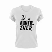 Load image into Gallery viewer, Best Auntie Ever Novelty T-Shirtaunt, cool aunt, cute, family, Ladies, Mens, Unisex