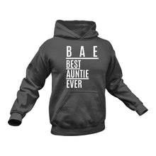 Load image into Gallery viewer, BAE Blessed Auntie Ever Cotton Hoodie
