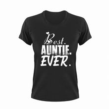Load image into Gallery viewer, Best Auntie Ever Novelty T-Shirtaunt, cool aunt, cute, family, Ladies, Mens, Unisex