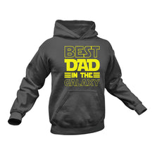Load image into Gallery viewer, Best Dad in the Galaxy Hoodie - Gift Idea for Dad