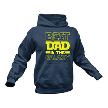 Load image into Gallery viewer, Best Dad in the Galaxy Hoodie - Gift Idea for Dad