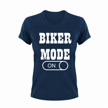 Load image into Gallery viewer, Biker Mode ON T-Shirtbike, biker, Ladies, Mens, Mode On, motorcycles, Unisex