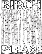 Load image into Gallery viewer, Birch Please Hoodie - Gift Idea for Campers
