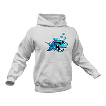 Load image into Gallery viewer, Blue Shark Hoodie.