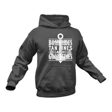 Load image into Gallery viewer, Boat Rides Tan Lines and Good Times Hoodie