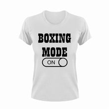 Load image into Gallery viewer, Boxing Mode ON T-Shirtboxer, boxing, Ladies, Mens, Mode On, sport, Unisex