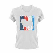 Load image into Gallery viewer, Bulldog Lines Art Novelty T-Shirtbulldog, dog, dogs, Ladies, Mens, pets, Unisex