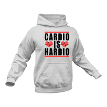 Load image into Gallery viewer, Cardio is my Hardio Cotton Hoodie, Best Gift Idea for Marathon Runners