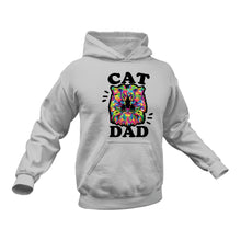 Load image into Gallery viewer, Cat Dad Cotton Hoodie, Best Gift Idea for Father's Day