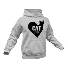 Load image into Gallery viewer, Cat Lover Cotton Hoodie, Best Gift Idea for Cat Lovers