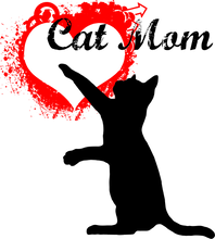 Load image into Gallery viewer, Cat Mom Cotton Hoodie, Best Gift Idea for Mother's Day