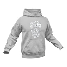 Load image into Gallery viewer, Cat Face Skull Hoodie - Best Cat Lover Gift Idea