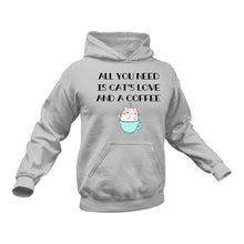 Load image into Gallery viewer, Cat's Love Cotton Hoodies, This Makes a Great Gift Idea