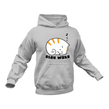 Load image into Gallery viewer, Stay Woke Cat Hoodie