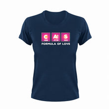 Load image into Gallery viewer, Cats - Formula Of Love Cute T-Shirtcat, cat mom, cute, funny, Ladies, Mens, pets, Unisex