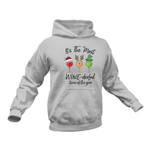 Load image into Gallery viewer, Christmas Wine Gifts Hoodie - Gifts for Wine Lovers