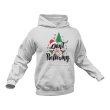 Load image into Gallery viewer, Don't Stop Believing Christmas Hoodie