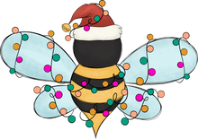 Load image into Gallery viewer, Christmas Bee Hoodie - Best Birthday Gift or Christmas Present