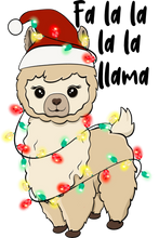 Load image into Gallery viewer, Christmas Llama Hoodie - Best Birthday Gift or Christmas Present