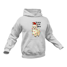 Load image into Gallery viewer, Christmas Llama Hoodie - Best Birthday Gift or Christmas Present