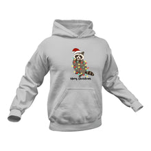 Load image into Gallery viewer, Christmas Raccoon Hoodie - Best Birthday Gift or Christmas Present