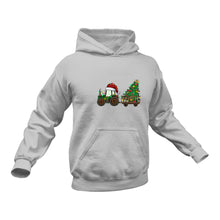 Load image into Gallery viewer, Christmas Tractor Hoodie - Birthday Gift or Christmas Present Idea