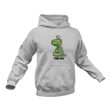 Load image into Gallery viewer, Christmas Tree Rex Hoodie - Birthday Gift or Christmas Present Idea