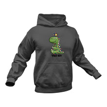 Load image into Gallery viewer, Christmas Tree Rex Hoodie - Birthday Gift or Christmas Present Idea