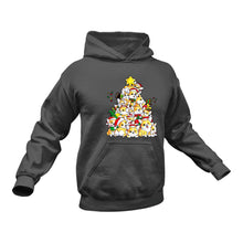 Load image into Gallery viewer, Corgi Christmas Tree Hoodie - Best Dog Owner Gift Idea