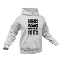 Load image into Gallery viewer, Mimis that Love Country Music Are the Best Grandmother hoodie - Birthday Gift Idea or Christmas Present