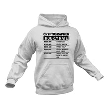 Load image into Gallery viewer, Cryptographer Funny Hoodie - Makes a Great Gift idea for a Friend's Birthday or Christmas