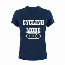 Load image into Gallery viewer, Cycling Mode ON T-Shirtcycling, Ladies, Mens, Mode On, sport, Unisex