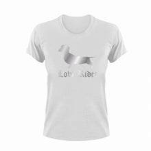 Load image into Gallery viewer, Dachshund Low-Rider T-Shirtanimals, dog, Ladies, Mens, pets, Unisex
