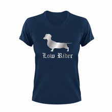 Load image into Gallery viewer, Dachshund Low-Rider T-Shirtanimals, dog, Ladies, Mens, pets, Unisex