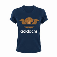 Load image into Gallery viewer, Adidachs T-Shirtadidas, dachshund, dog, dogs, Ladies, Mens, sport, Unisex
