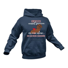 Load image into Gallery viewer, Dachshund Themed Hoodie - This Could Make a Great Gift Idea