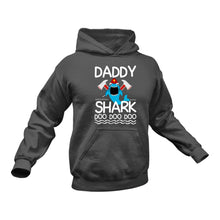 Load image into Gallery viewer, Daddy Shark Hoodie